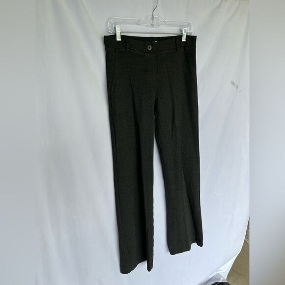 Betabrand Classic Dress Pant Yoga Pant Bootcut size Medium Gray - Picture 4 of 9